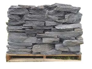 All Blue Colonial Wall Bluestone